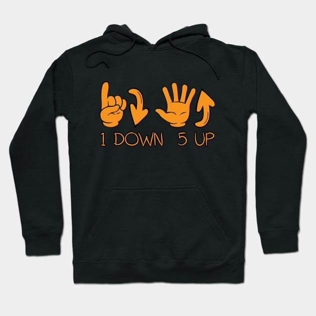 1down5up One Down Five Up Hoodie by Dirt Bike Gear